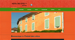 Desktop Screenshot of hoteldessites.com